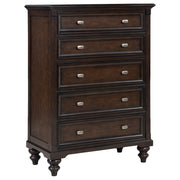 Coaster Fine Furniture Andover - 5-Drawer Chest Of Drawers - Dark Oak | Meri Furniture