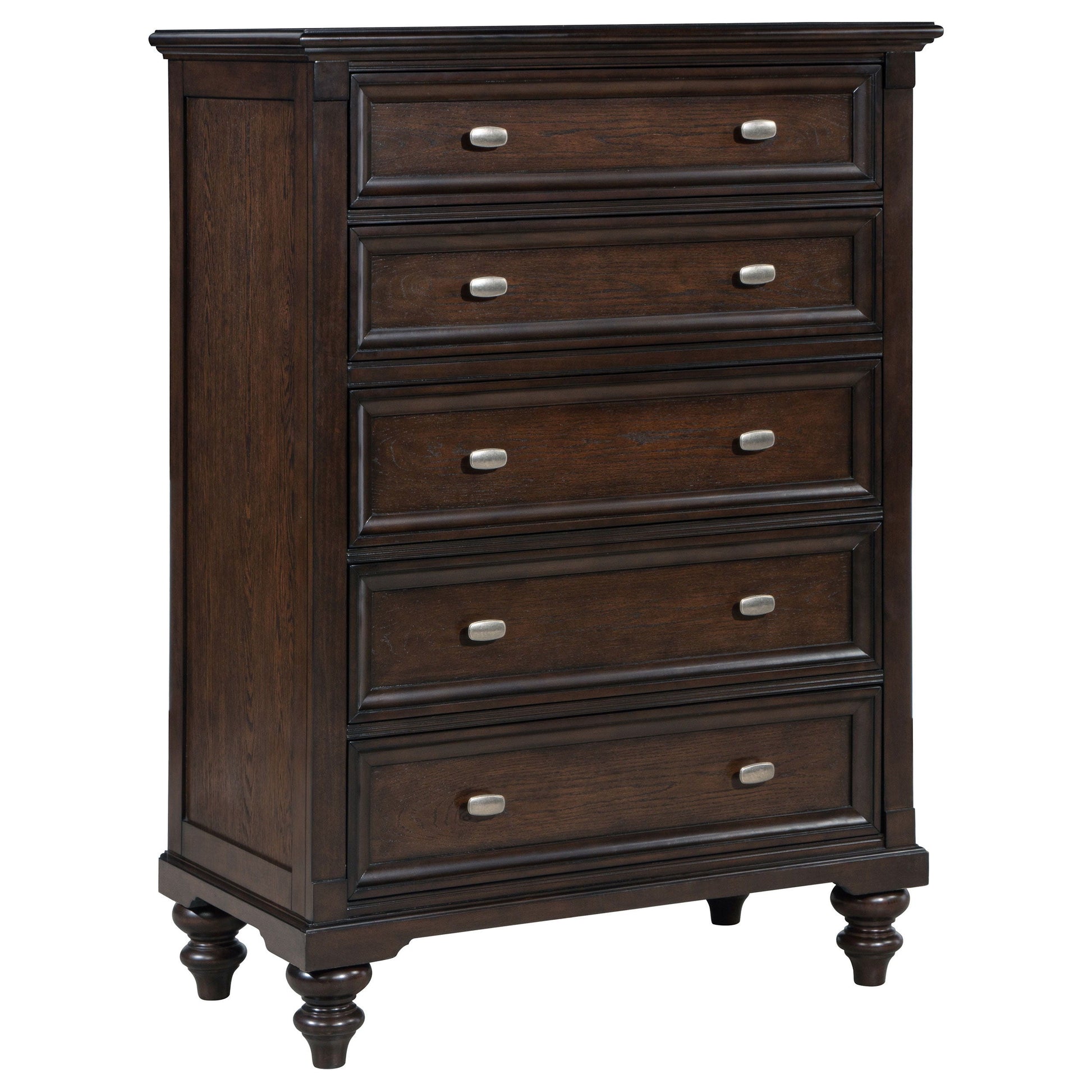 Coaster Fine Furniture Andover - 5-Drawer Chest Of Drawers - Dark Oak | Meri Furniture