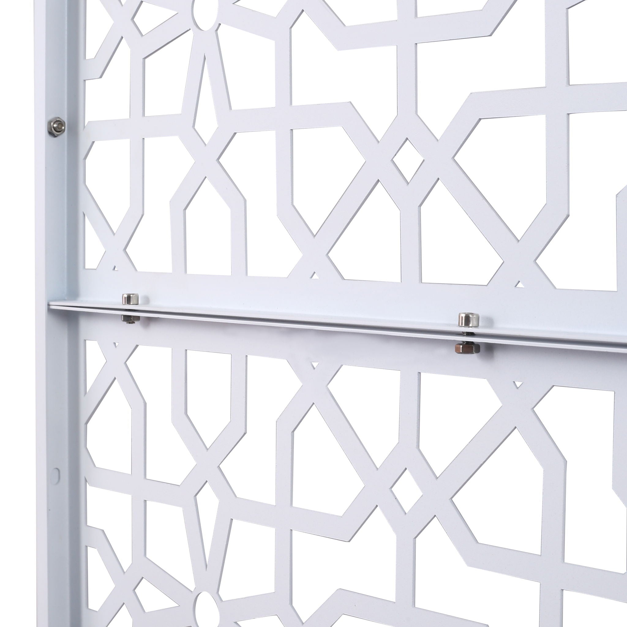Outdoor & Indoor Metal Freestanding Decorative Privacy Screen