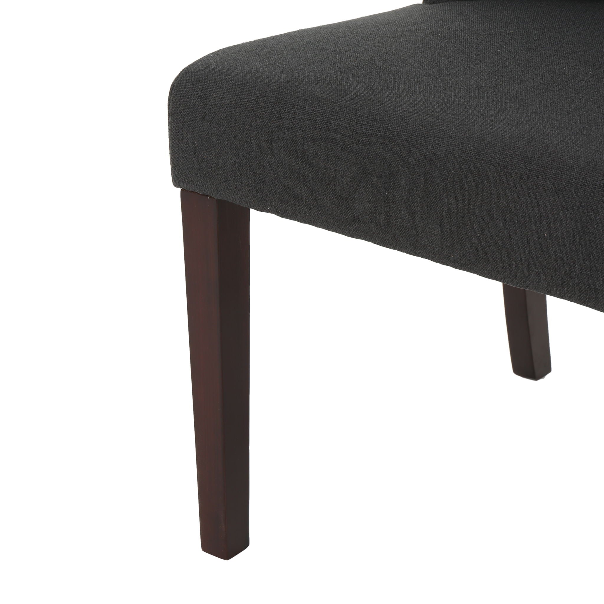 Sophisticated Tufted Dining Chair With High Back Design