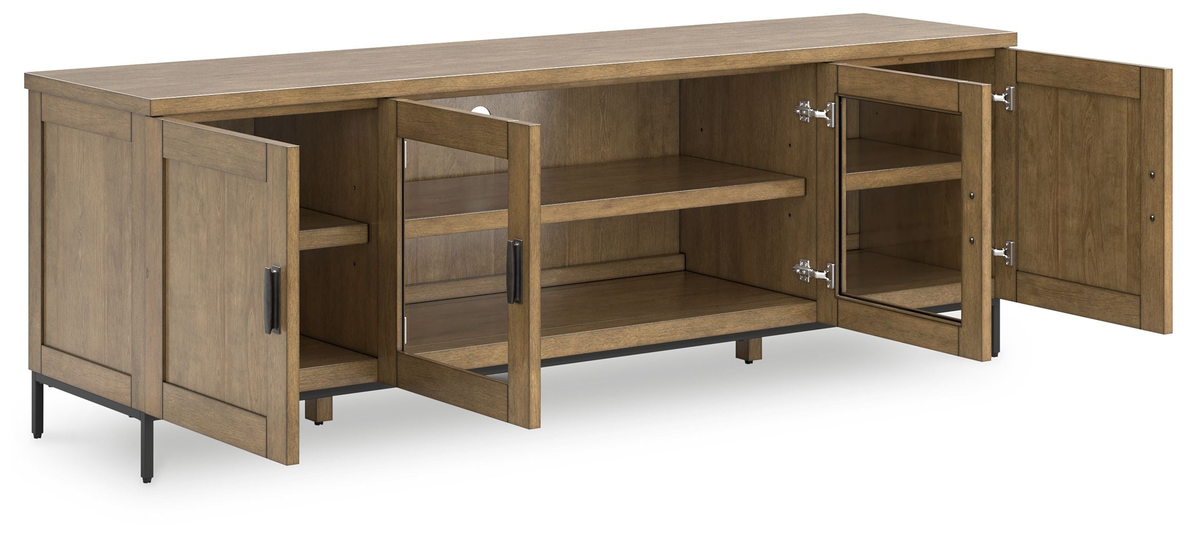 Signature Design by Ashley® Torlanta - Brown - Extra Large TV Stand | Meri Furniture