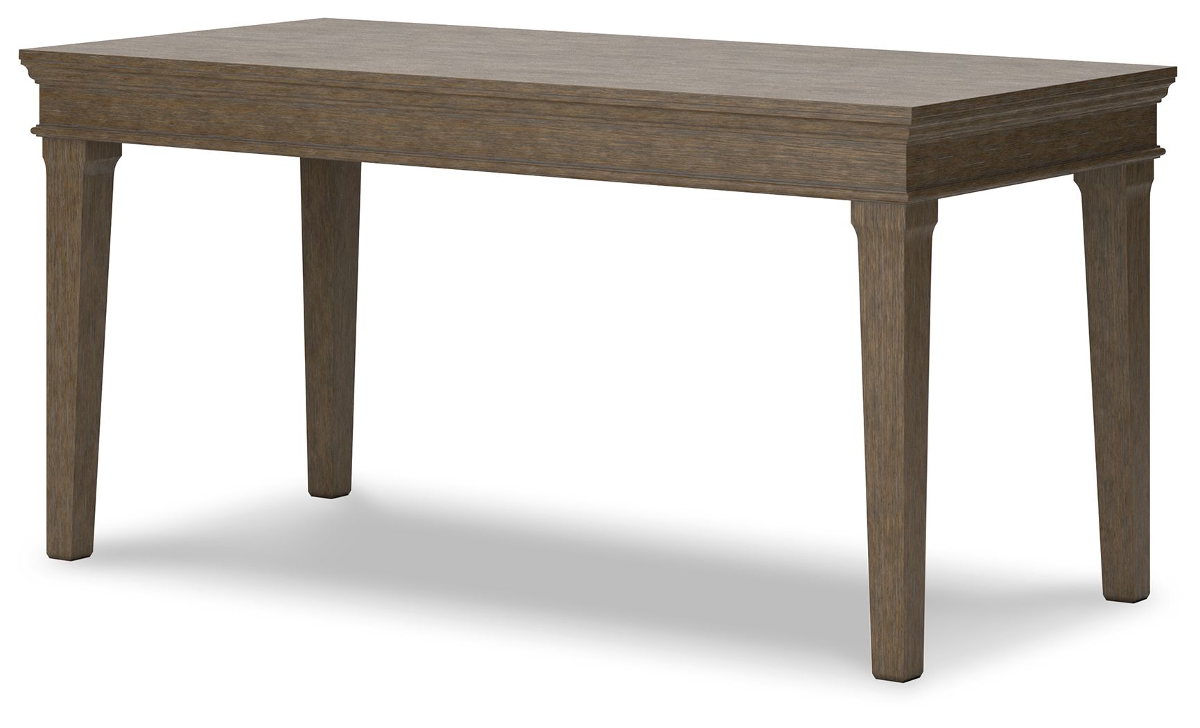 Signature Design by Ashley® Janismore - Weathered Gray - Home Office Desk | Meri Furniture