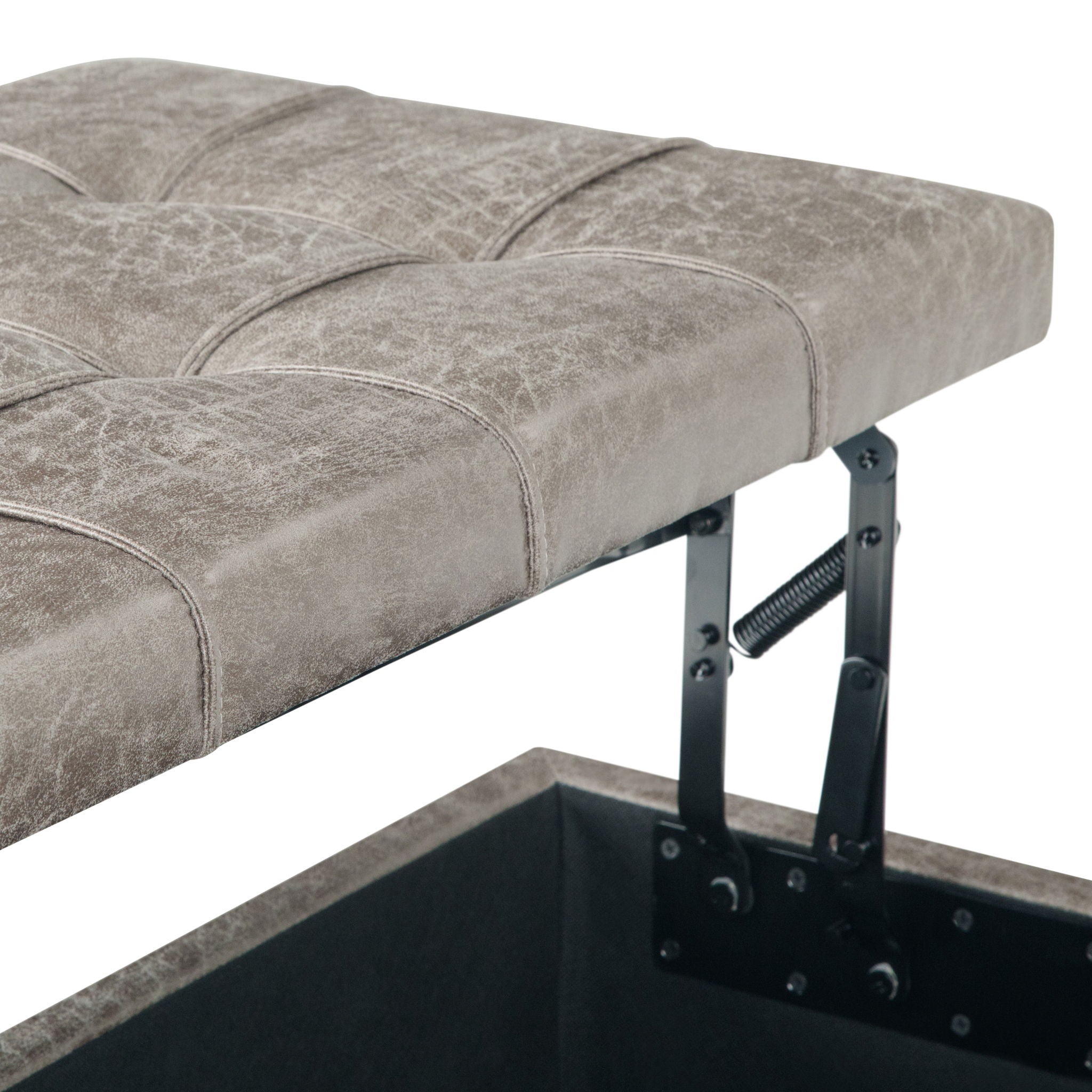 Harrison - Upholstered Coffee Table Storage Ottoman
