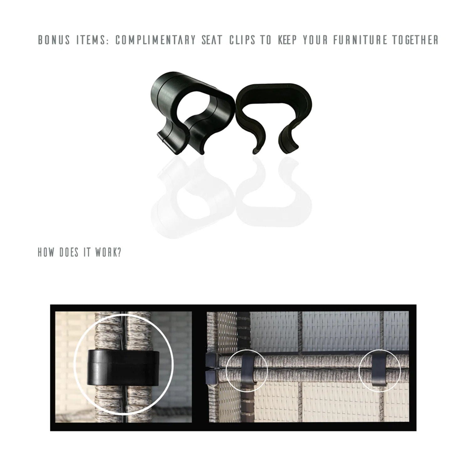 Contemporary Outdoor Rattan Wicker Sectional Seating Group With Cushions