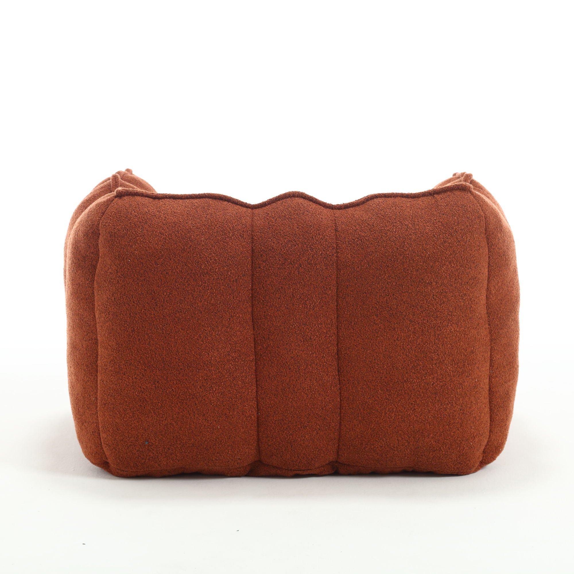 Soft Chenille Bean Bag Chair With High Resilient Foam