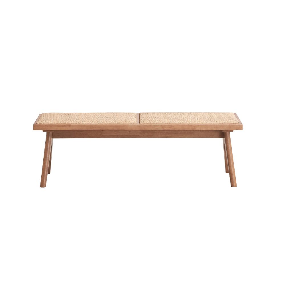 ACME Velentina - Bench - Rattan & Natural | Meri Furniture