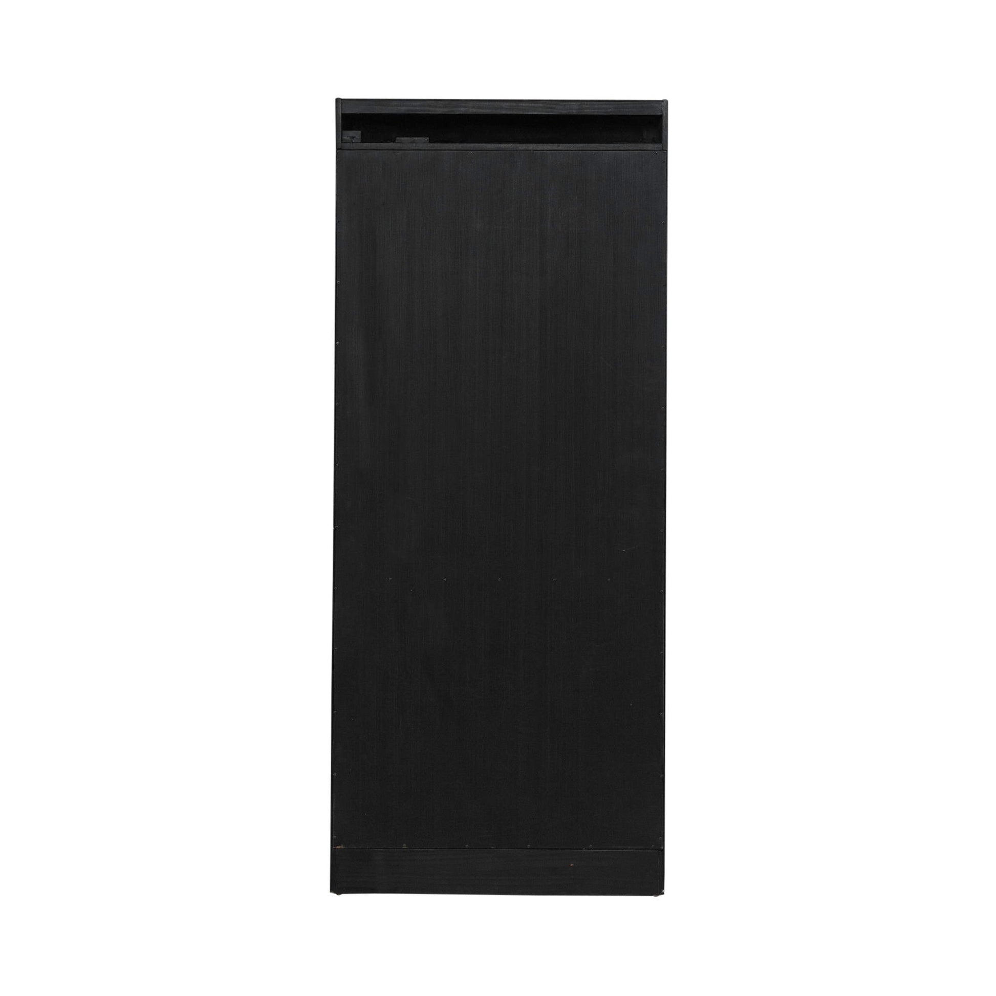 Liberty Furniture Meritage - Bunching Bookcase - Aged Charcoal | Meri Furniture
