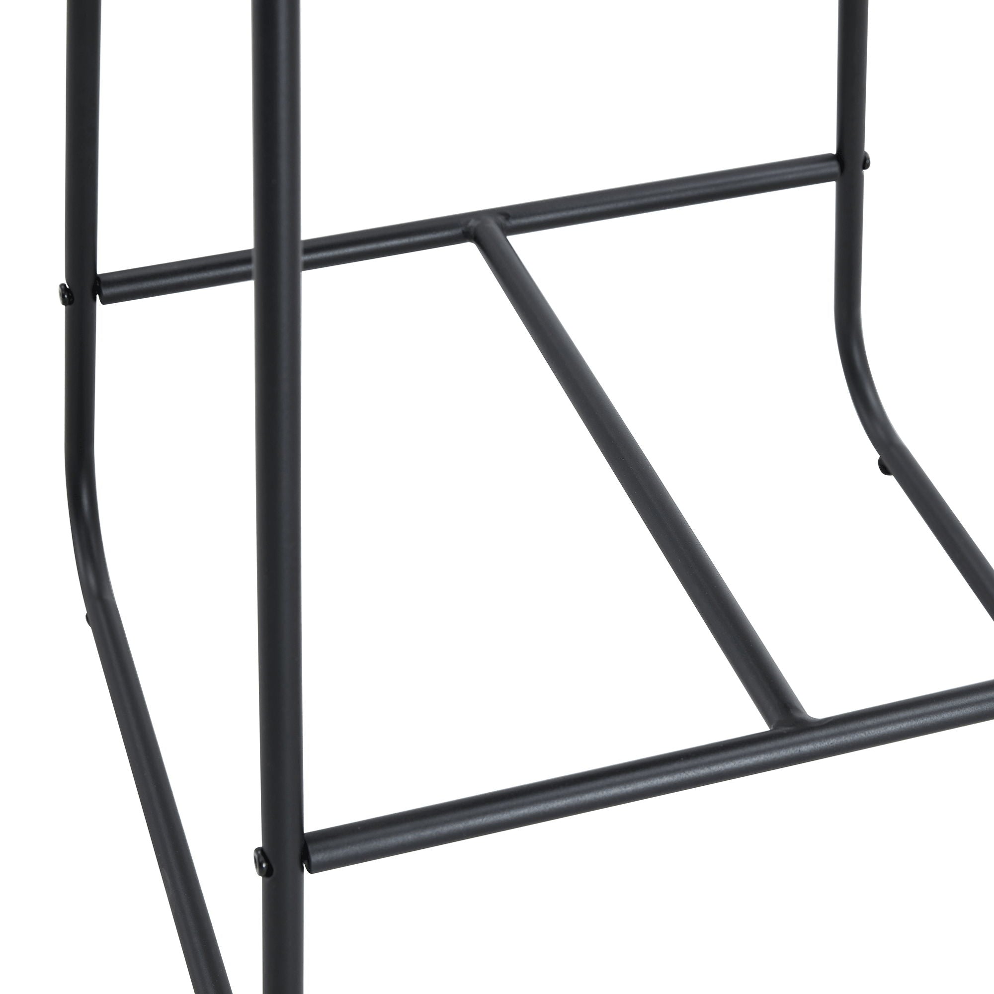 Retro Bar Chairs, Comfortable Stools (Set of 2)