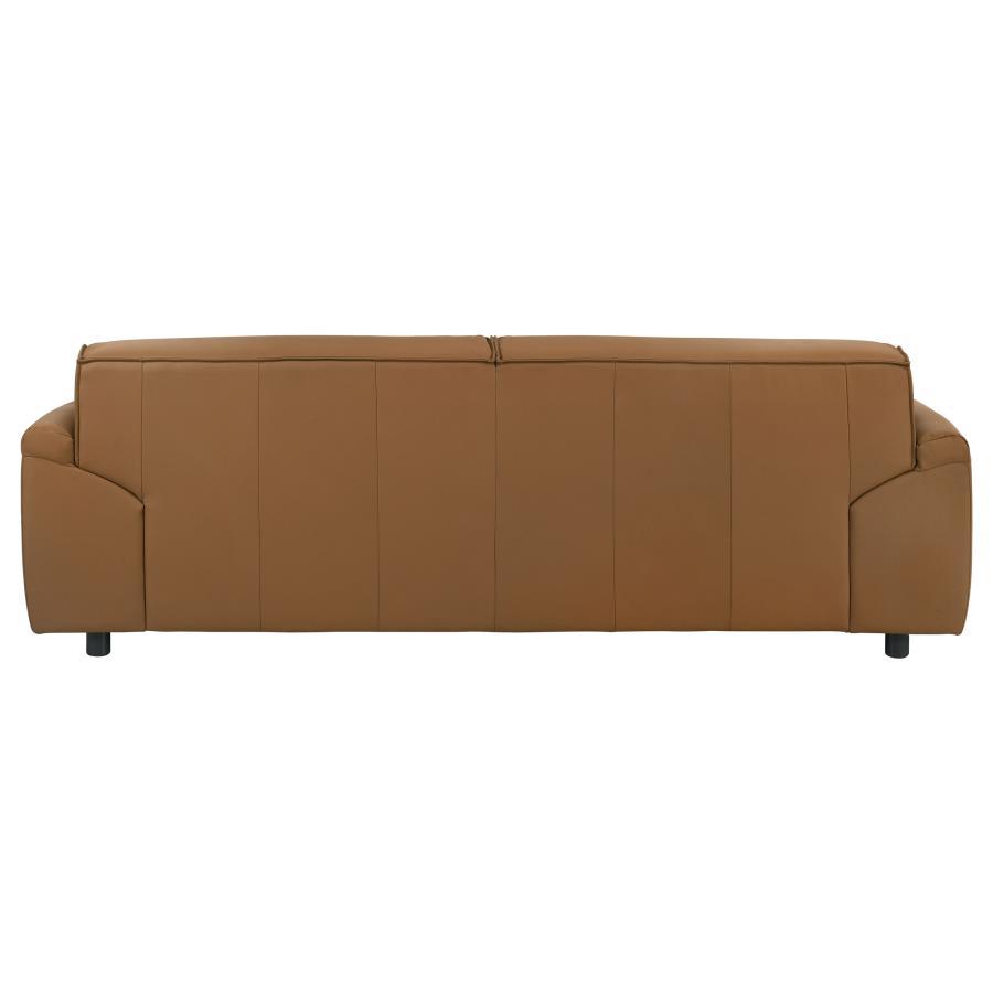 Buxton - Top Grain Leather Upholstered Sofa