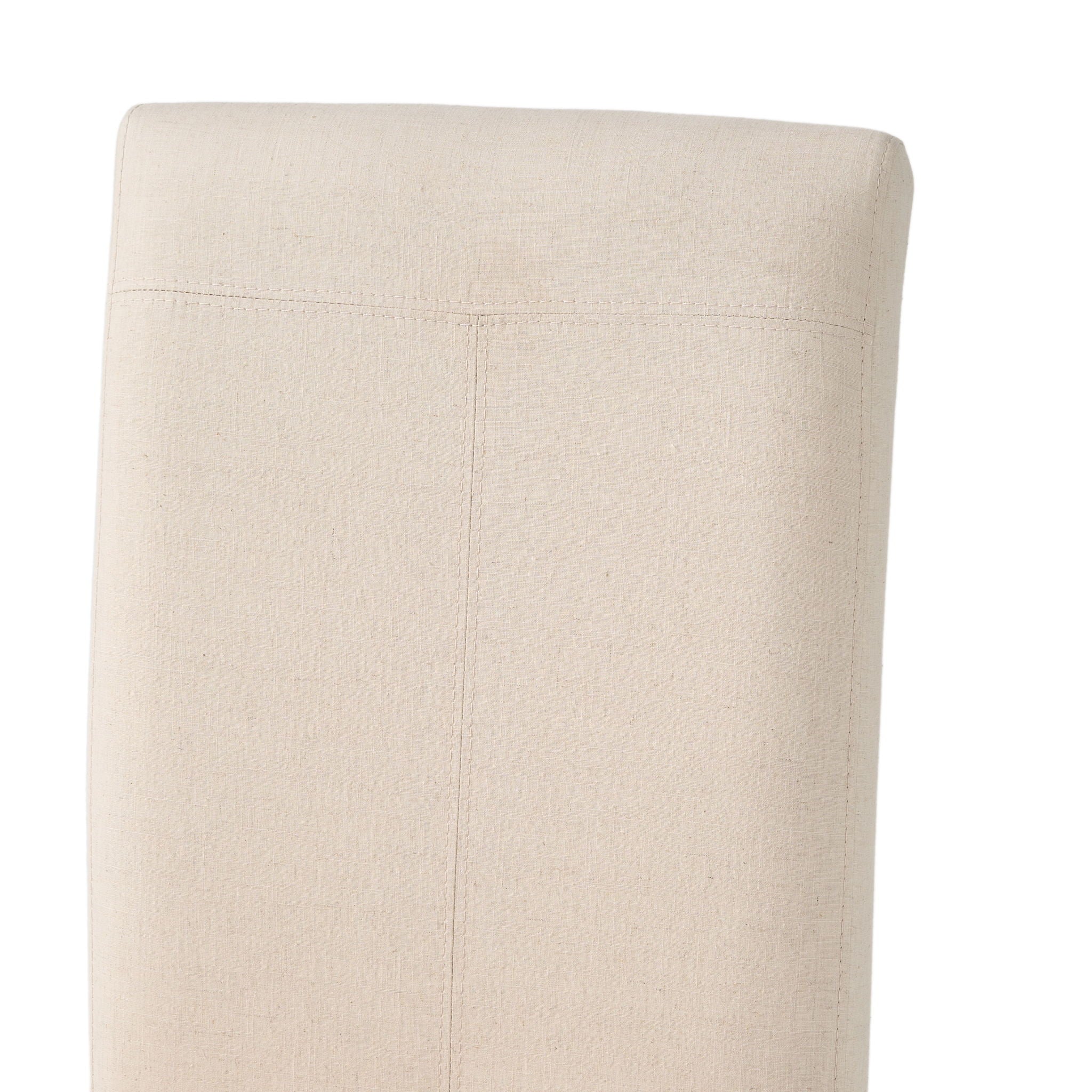 Pertica - Dining Chair Contemporary Design Wood Fabric - Natural