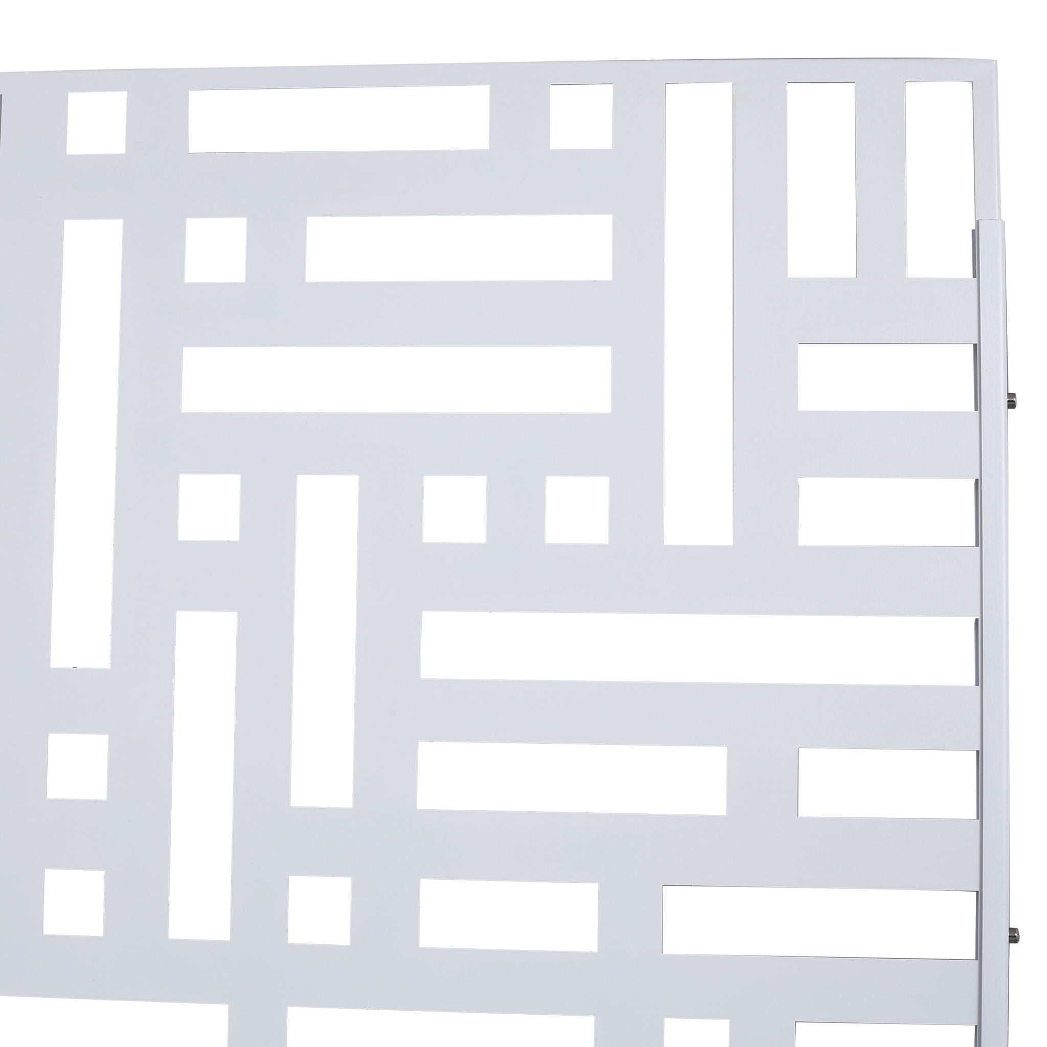 Decorative Freestanding Metal Privacy Screen For Indoor & Outdoor Use