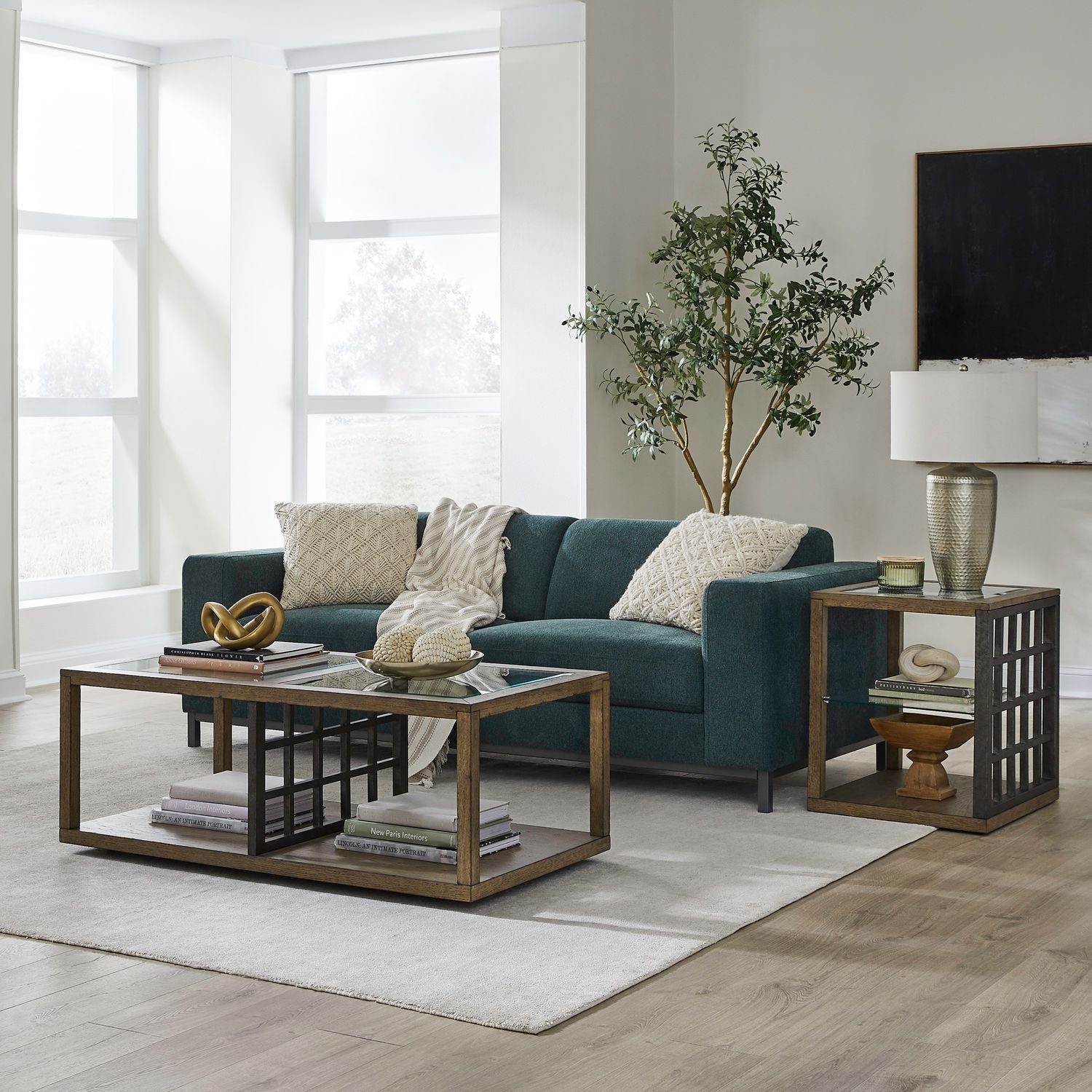 Bayhill Trellis - 3 Piece Set - Brown