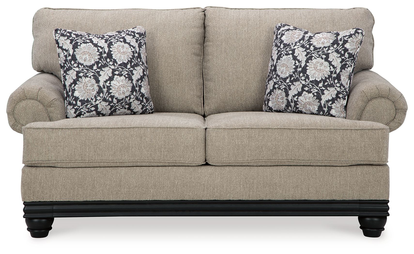 Signature Design by Ashley® Elbiani - Alloy - Loveseat | Meri Furniture