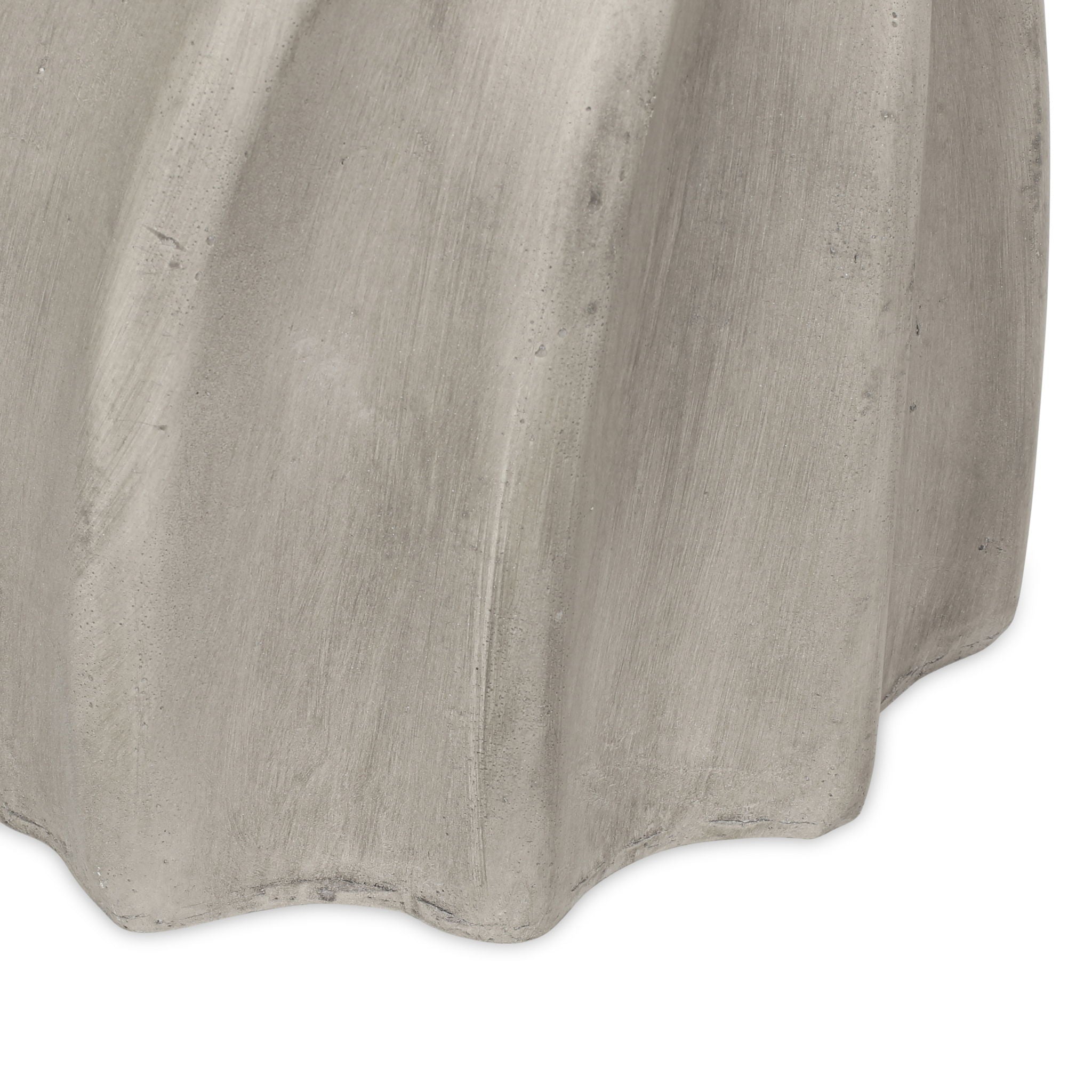 Modern Canis Side Table Outdoor Use - Gray