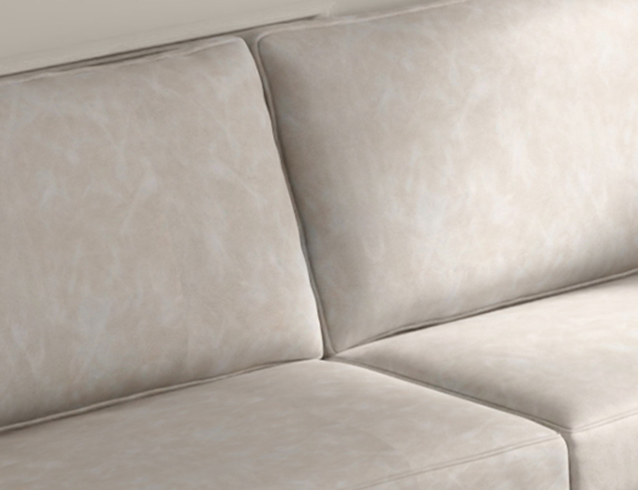Natural Parota - Sofa - Marfil