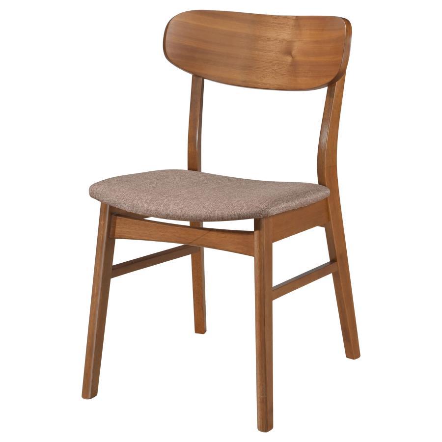 Coaster Fine Furniture Dortch - Dining Side Chair (Set of 2) - Walnut And Brown | Meri Furniture
