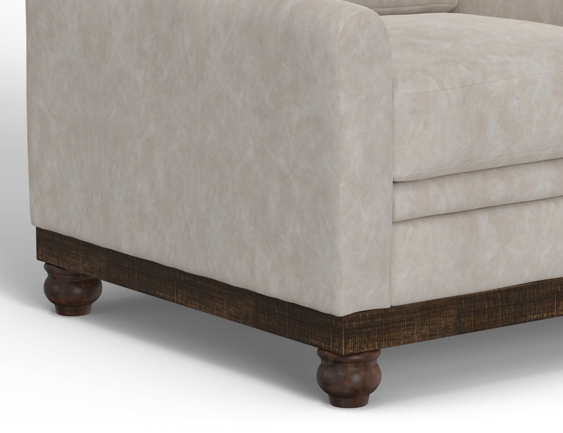 International Furniture Direct Pueblo Gray - Loveseat - Gray | Meri Furniture