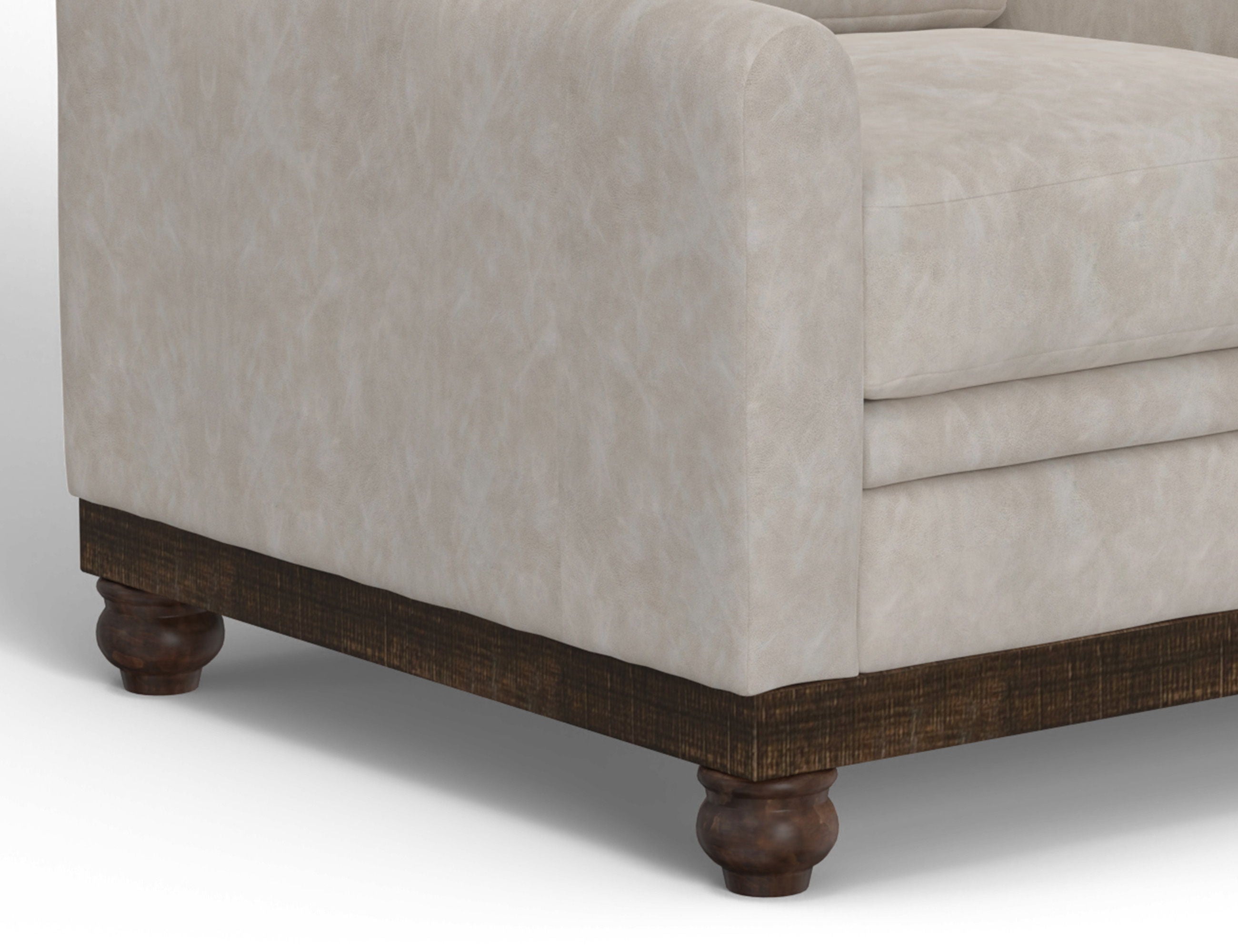 International Furniture Direct Pueblo Gray - Armchair | Meri Furniture