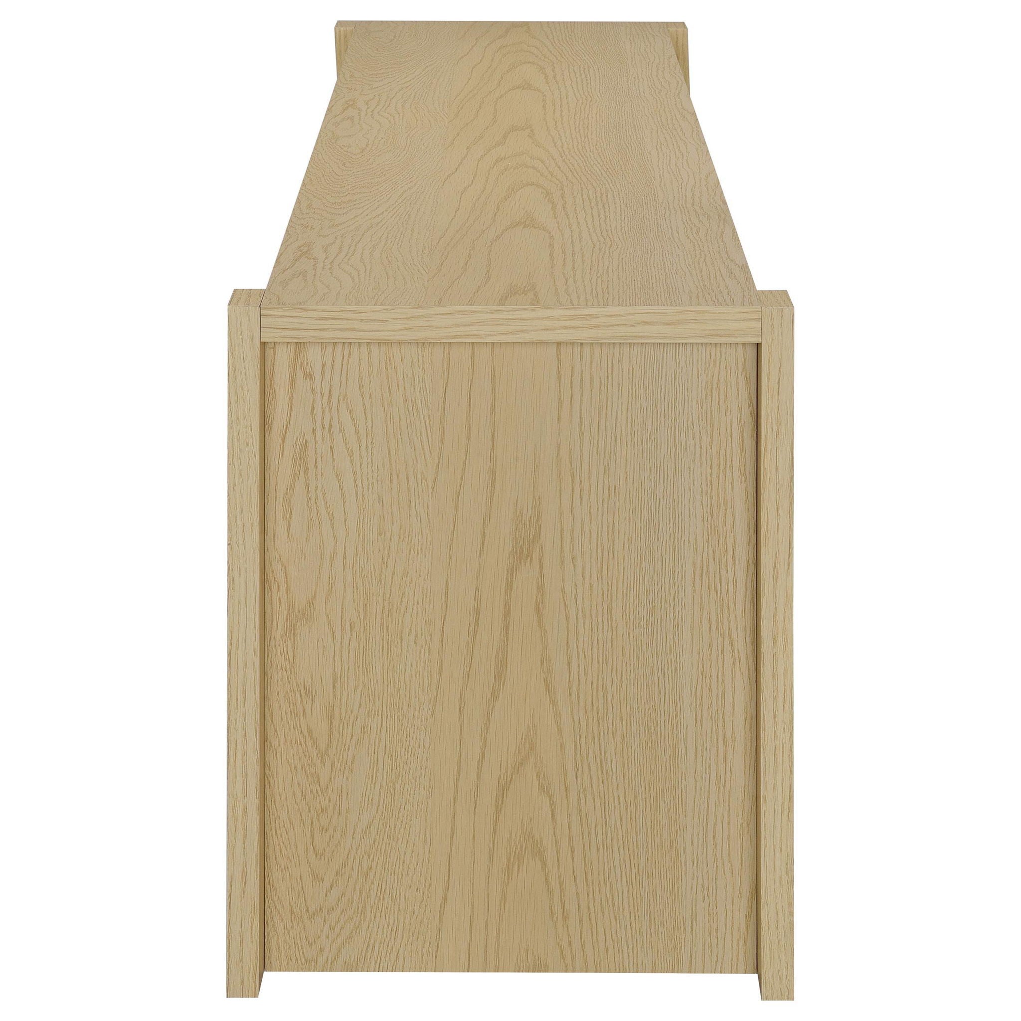 Laurelton 78-inch 4-door TV Stand Media Console Light Oak