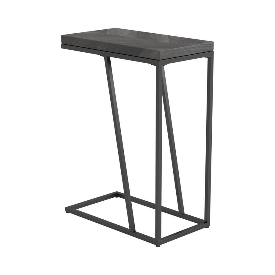 Coaster Fine Furniture Sergio - Engineered Wood C-Shaped Side Table | Meri Furniture