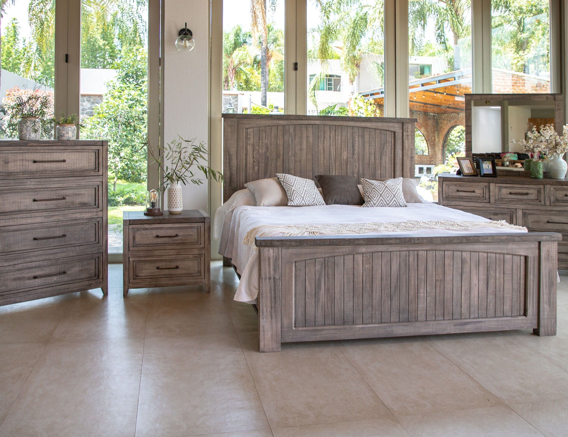 International Furniture Direct Yellowstone - Dresser - Light Brown | Meri Furniture