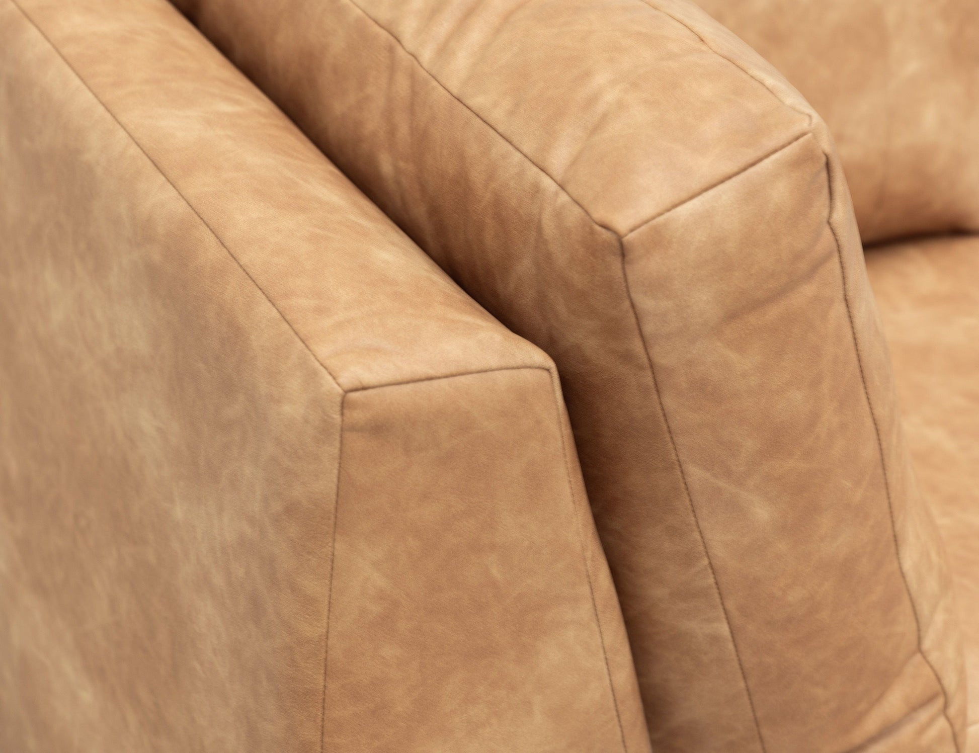 International Furniture Direct Olivo - RAF Loveseat - Orange | Meri Furniture