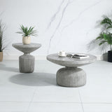 ACME Laddie - Coffee Table - Weathered Gray | Meri Furniture