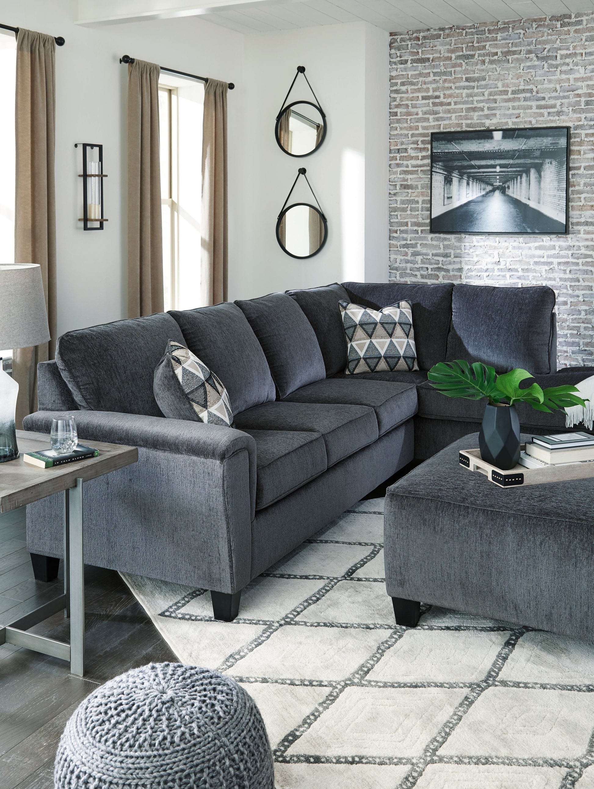 Millennium® by Ashley Abinger - Sectional | Meri Furniture