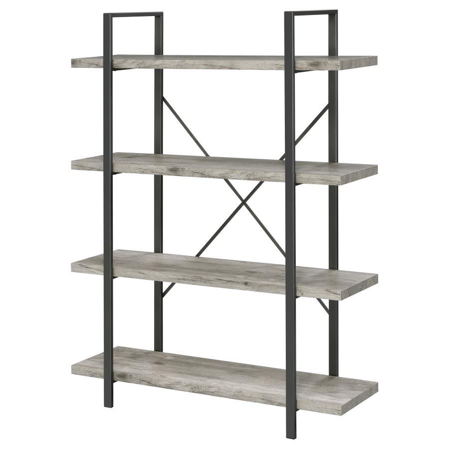 Coaster Fine Furniture Cole - Heavy Gauge Bookcase | Meri Furniture
