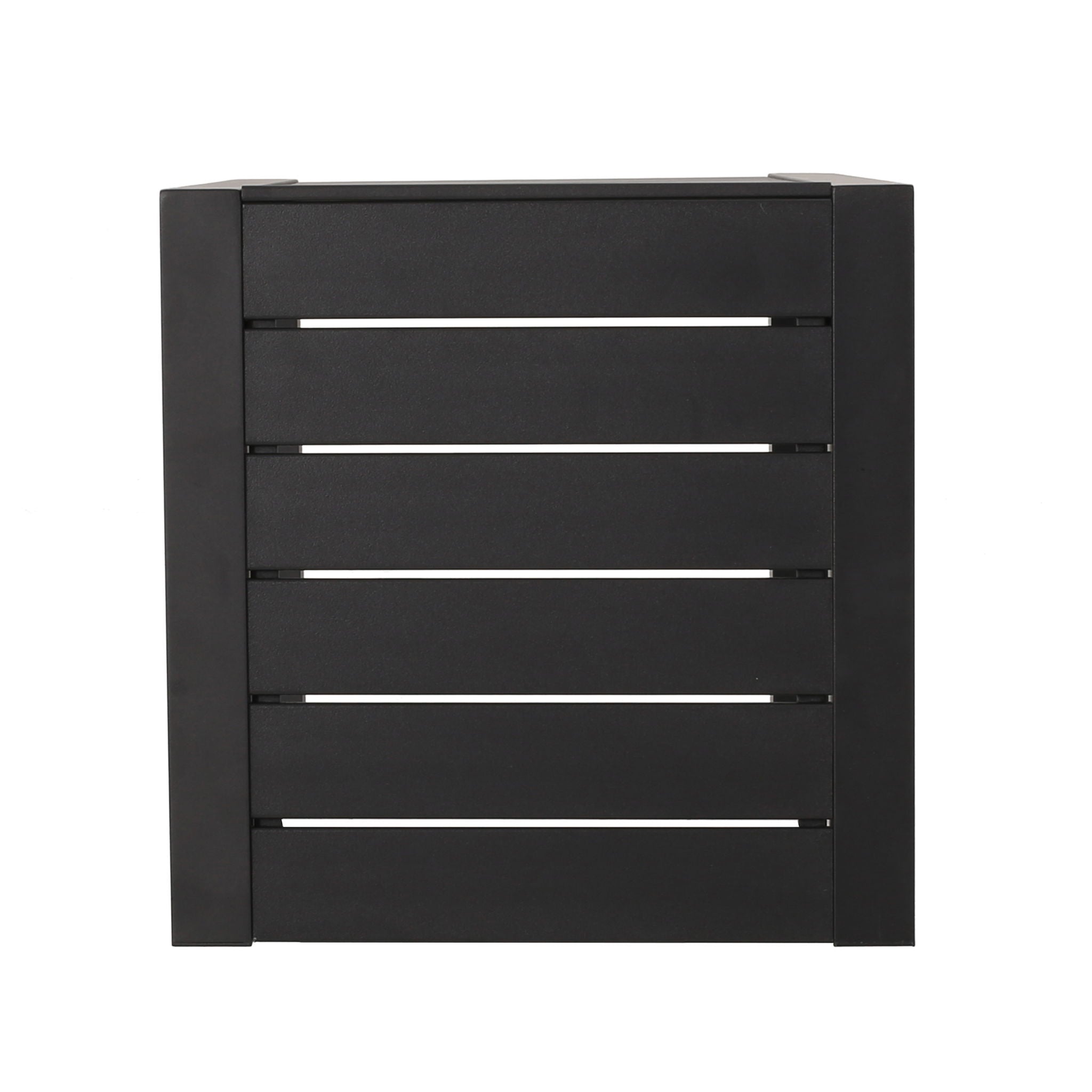 Aluminum Outdoor C - Shaped Side Table For Patio