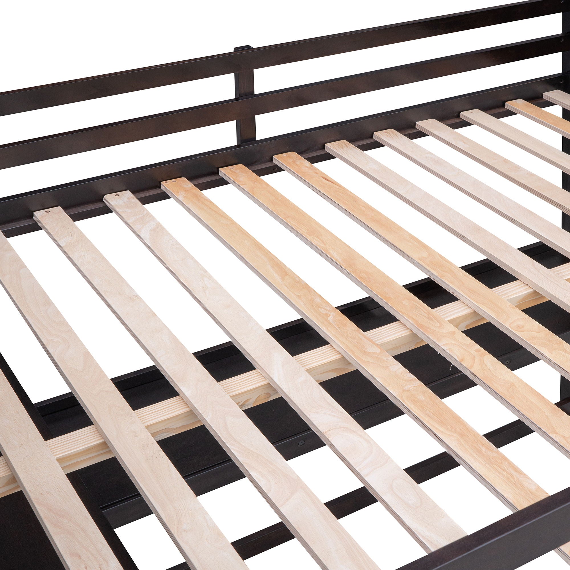 Loft Bed With Drawers With Desk And Shelves