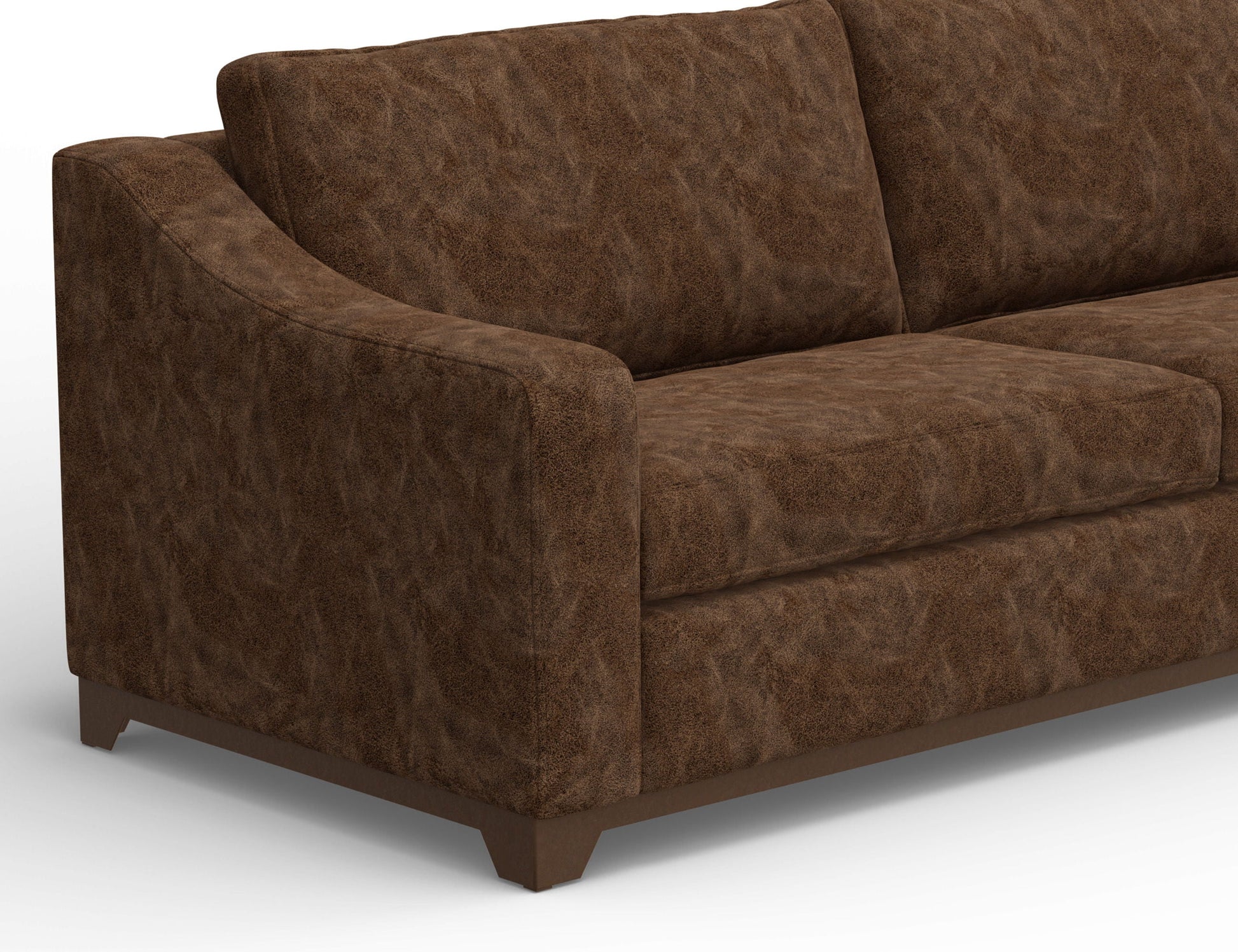 International Furniture Direct Natural Parota - Sofa | Meri Furniture