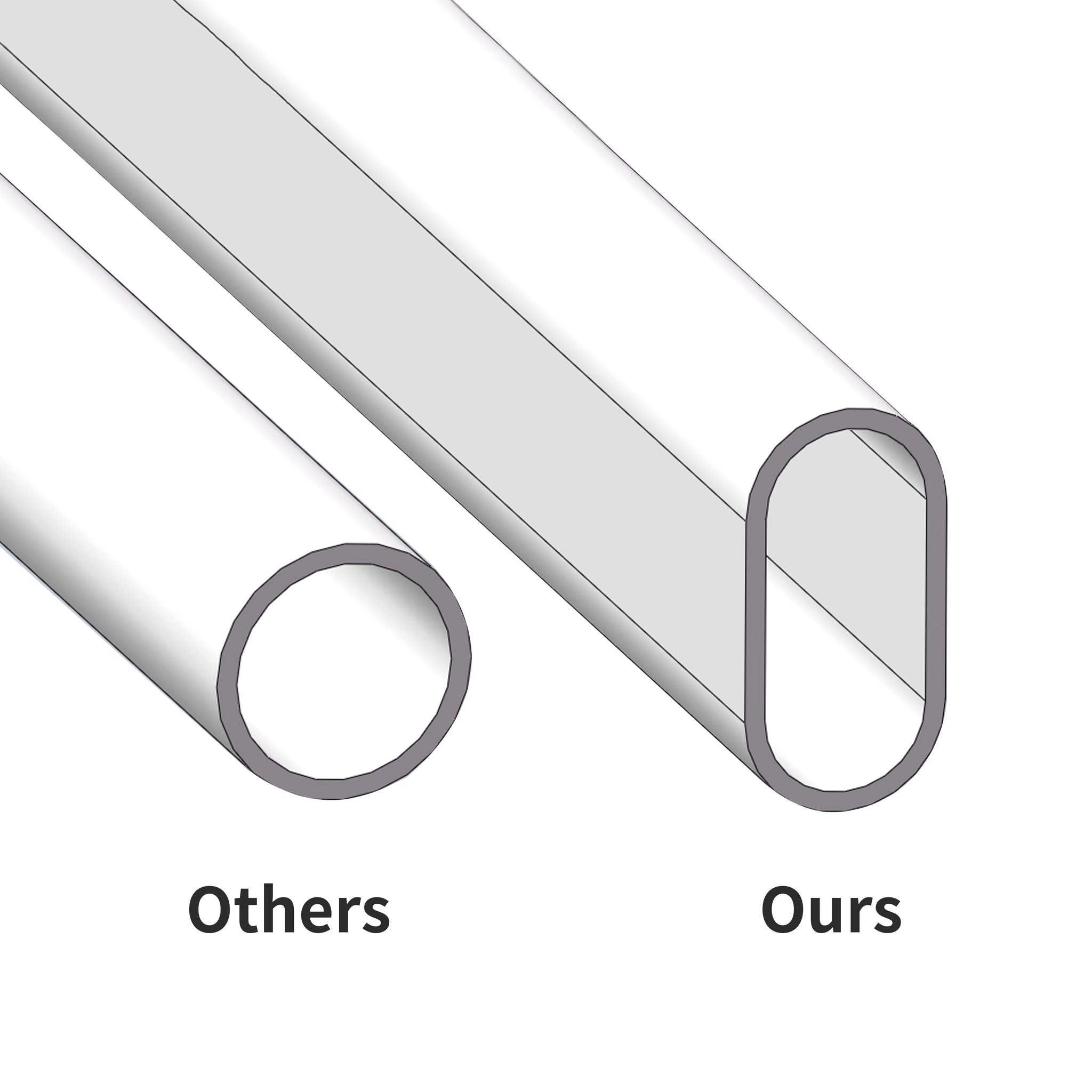 Heavy Duty Double Clothing Garment Rack With Shelves - Silver