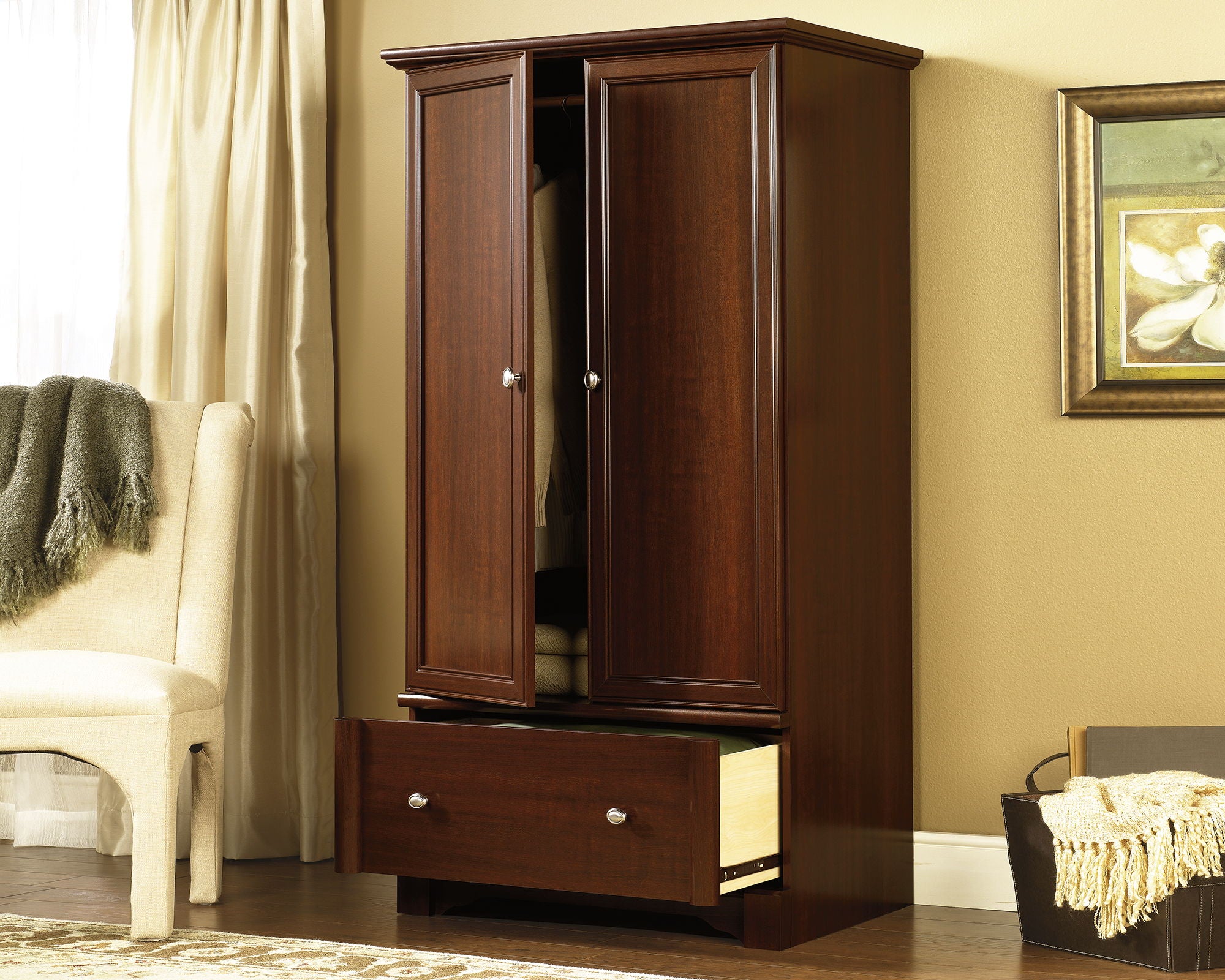 Palladia Armoire with drawer
