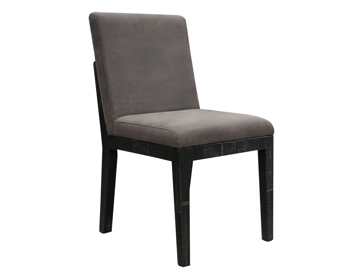 Blacksmith - Upholstered Chair (Set of 2) - Oil Black