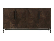 Verona - 4-Door Console - Deep Forest Brown
