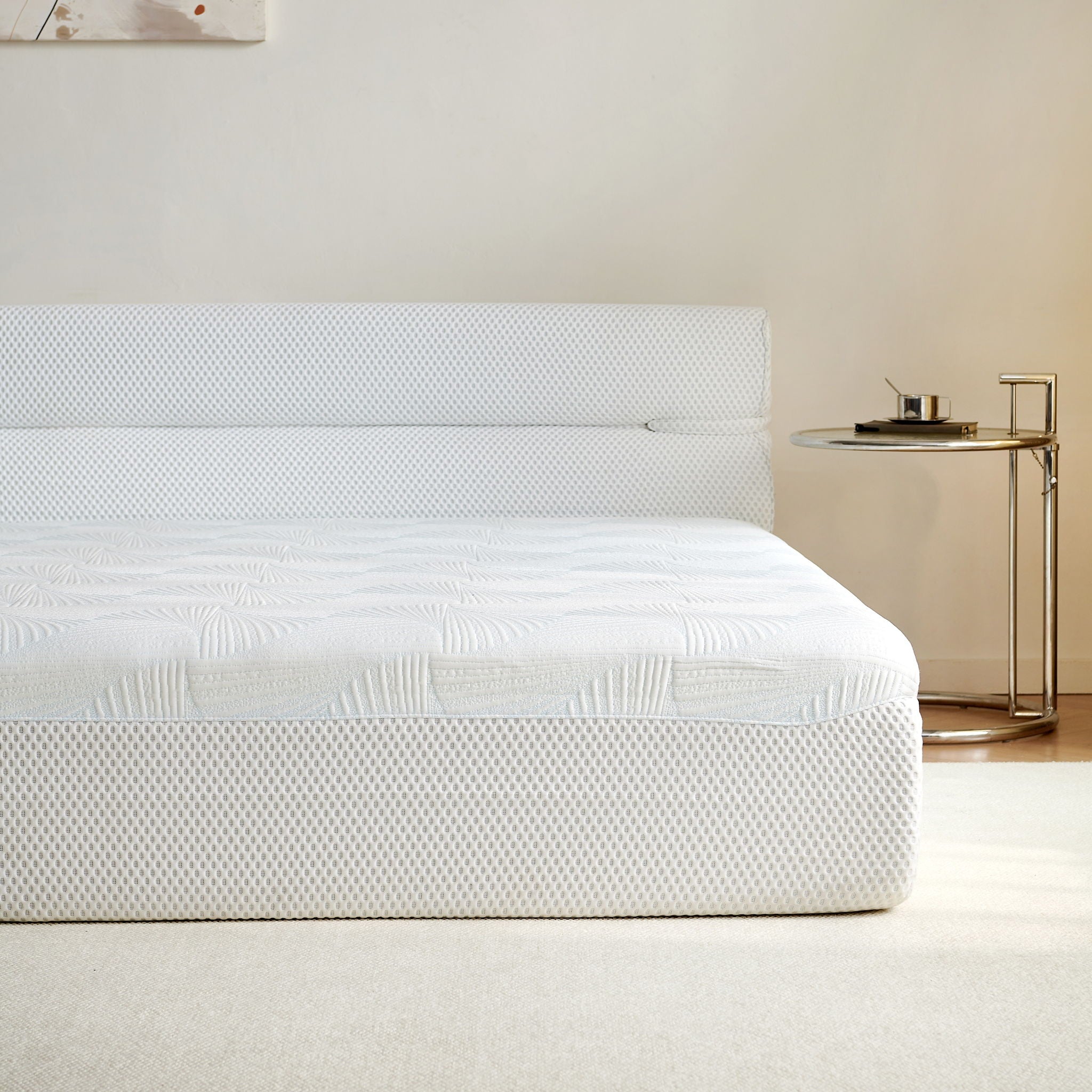 Mattress & Bed Frame With Cool, Pressure Relief, Motion Isolation