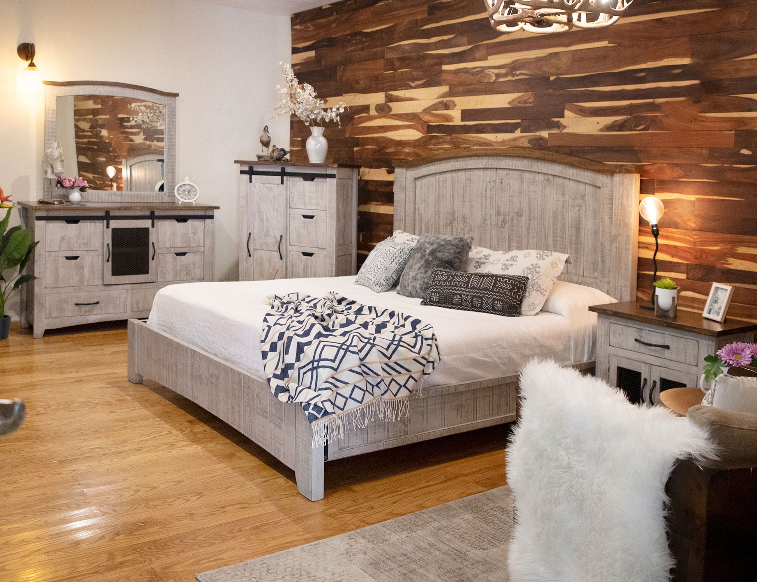 International Furniture Direct Pueblo - Nightstand | Meri Furniture