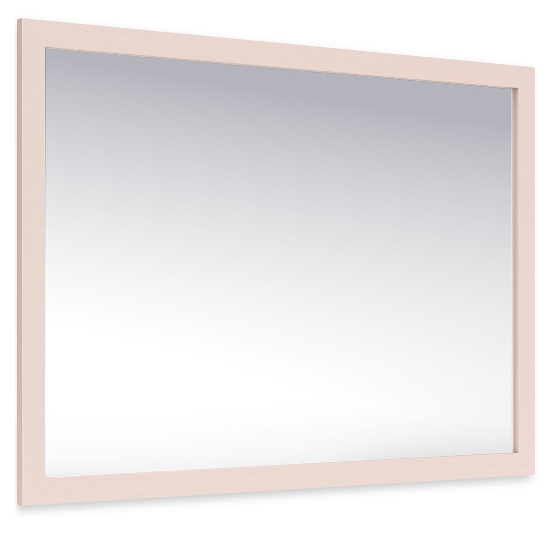 Signature Design by Ashley® Wistenpine - Blush - Bedroom Mirror | Meri Furniture