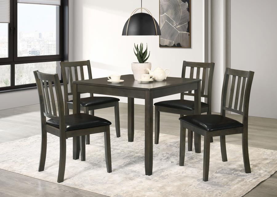 Coaster Fine Furniture Parkwood - Square Dining Table Set | Meri Furniture