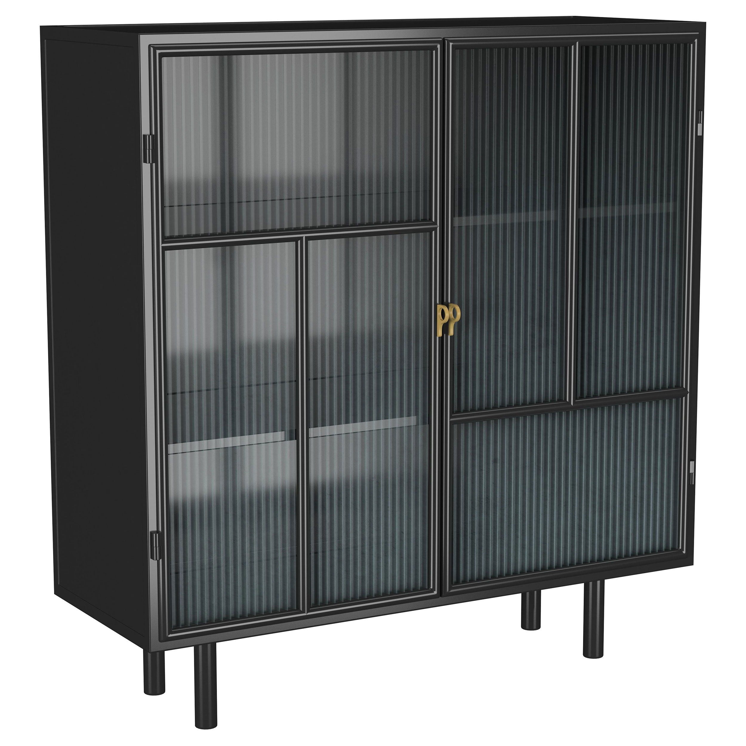 Coaster Fine Furniture Dalia - 2 Door Accent Storage Cabinet With Shelving - Black | Meri Furniture