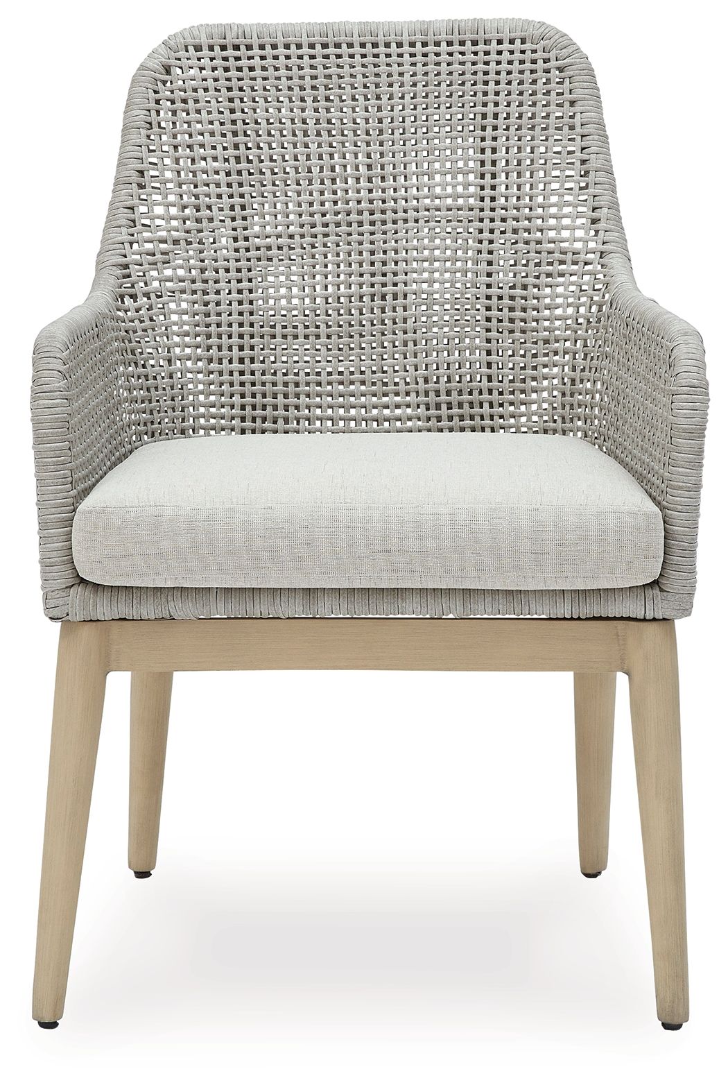 Signature Design by Ashley® Seton Creek - Gray - Arm Chair With Cushion (Set of 2) | Meri Furniture