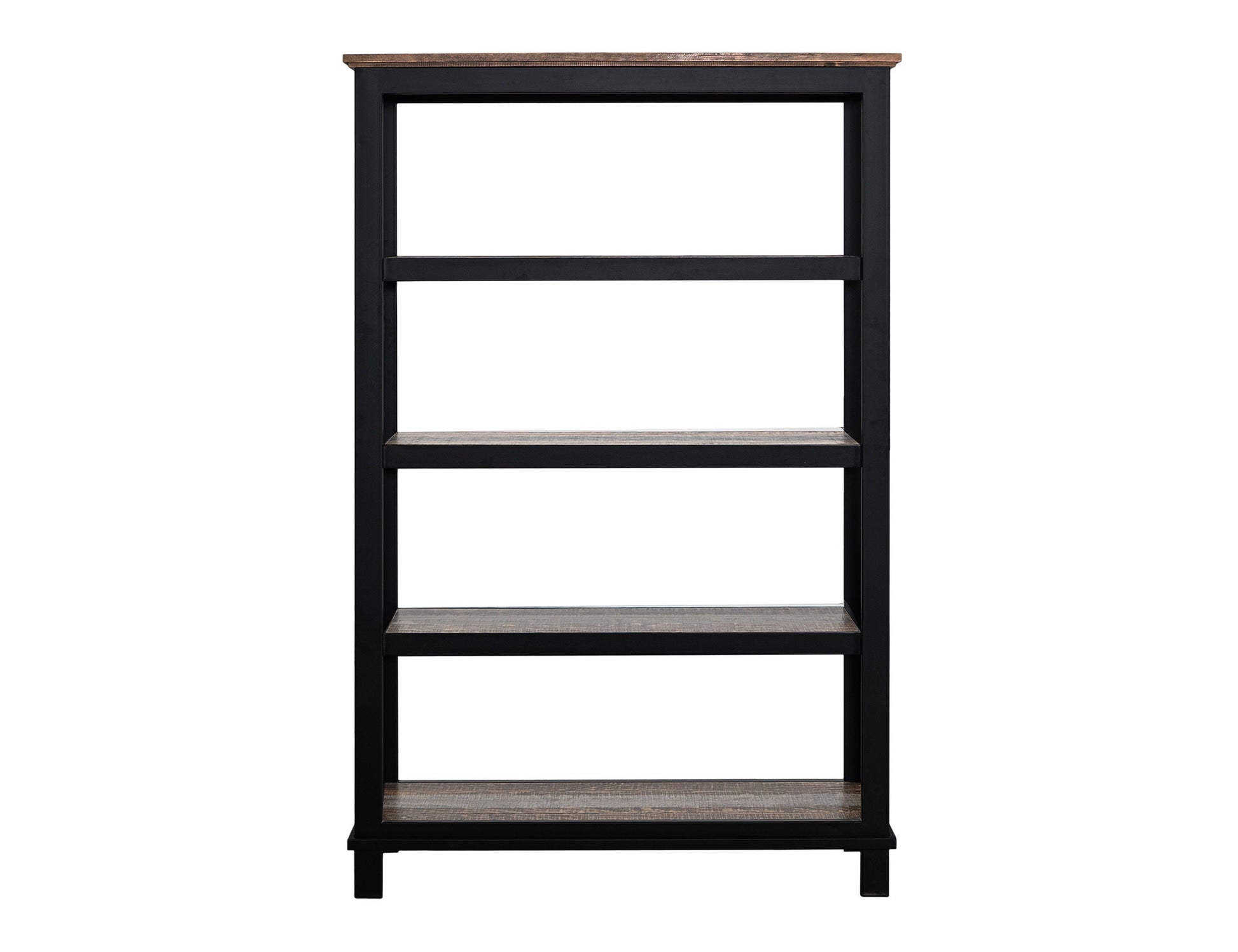 International Furniture Direct Loft Brown - Bookcase - Multicolor | Meri Furniture