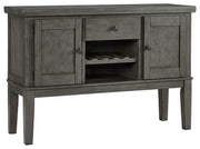 Ashley Furniture Hallanden - Gray - Dining Room Server | Meri Furniture
