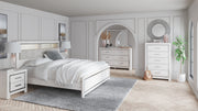 Signature Design by Ashley® Altyra - Dresser, Mirror, Panel Bookcase Bed | Meri Furniture
