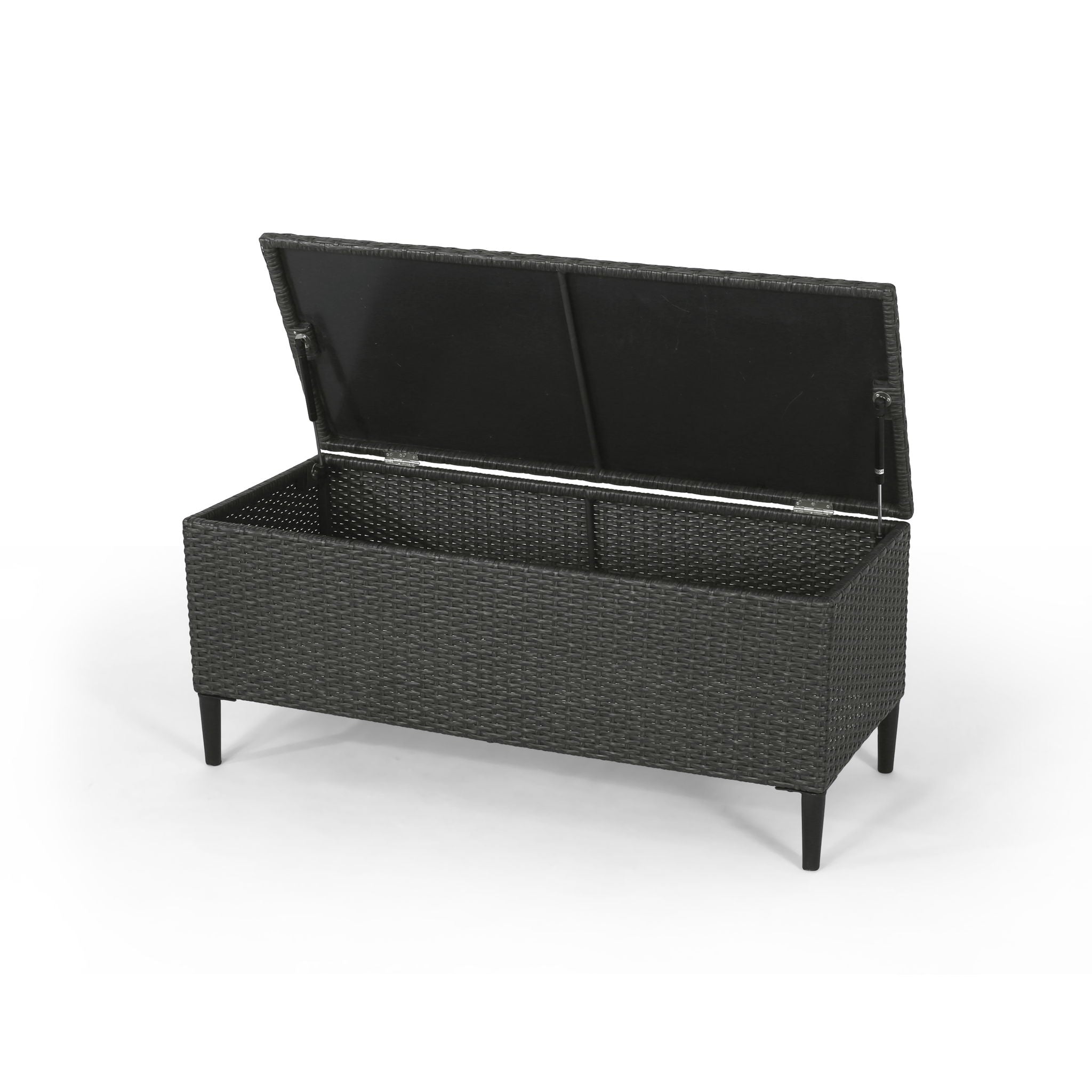 Rupert - Storage Unit Resin Wicker Outdoor