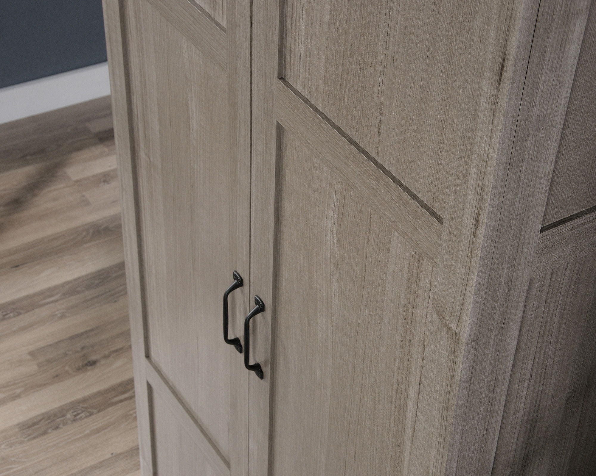 Storage Cabinet in Silver Sycamore