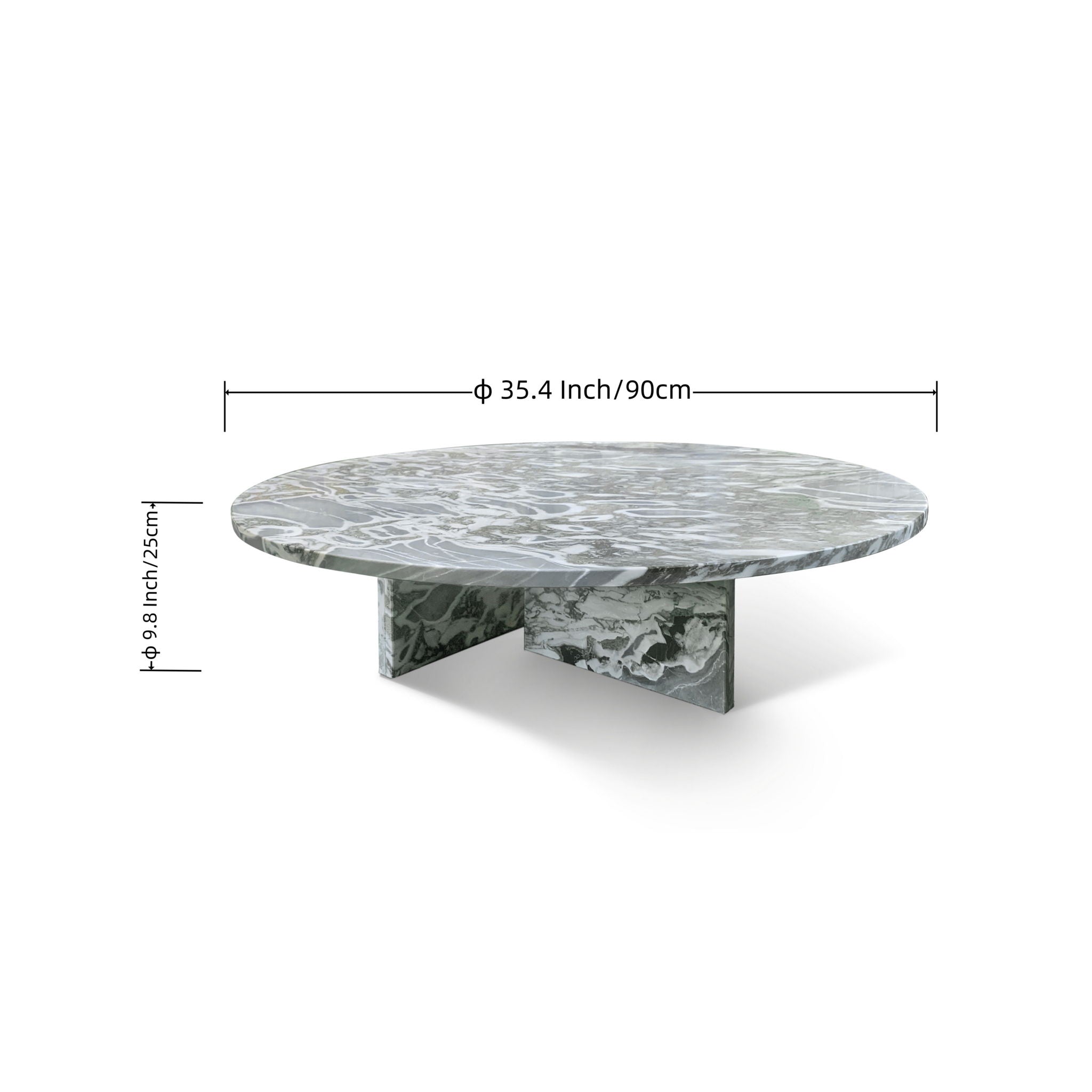 Luxury Coffee Table With Unique Veining, Unique Stone Design
