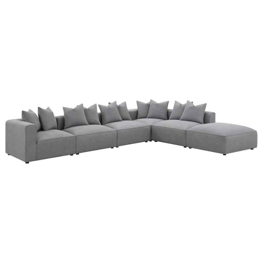 Coaster Fine Furniture Jennifer - Square Upholstered Ottoman | Meri Furniture