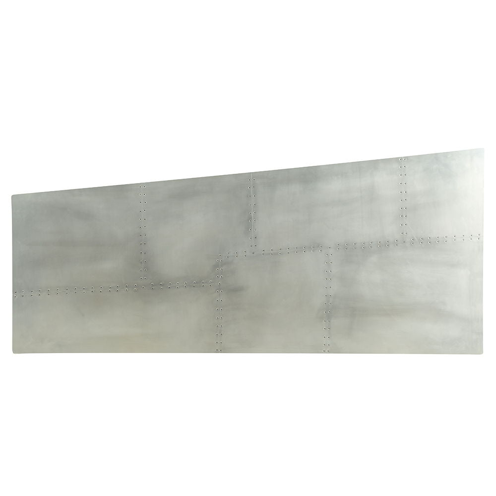 Brancaster - Executive Writing Desk - Aluminum